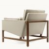 Low Back Lounge Chair by BassamFellows Back Side