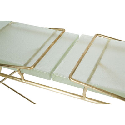 Mantis Console Table in Brass by John Liston