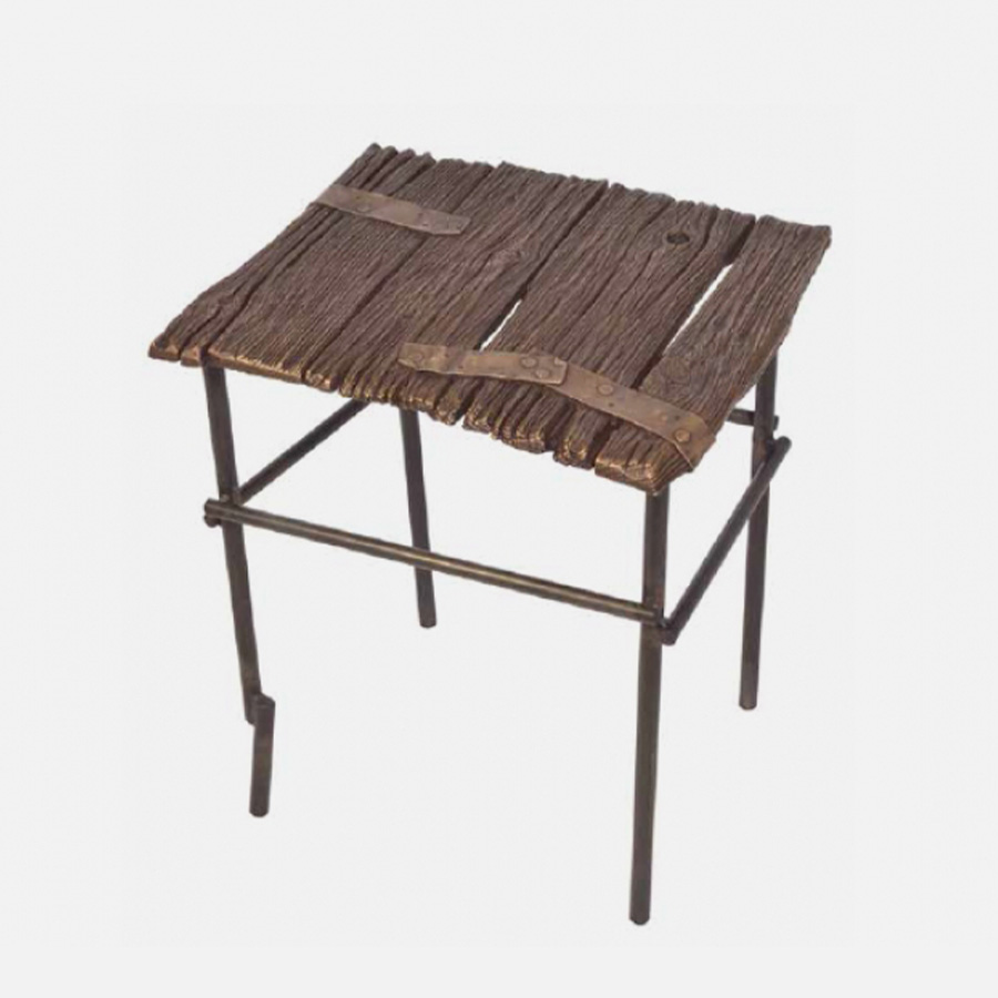 Old Oak Side Table