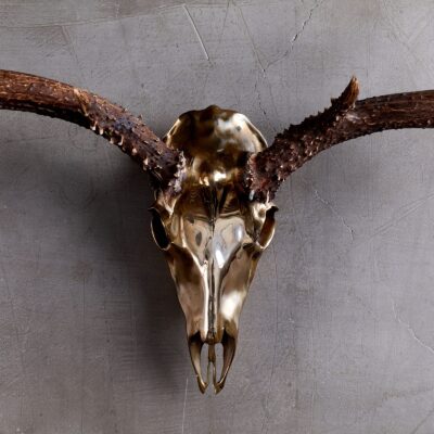 Bronze Deer Mount Large