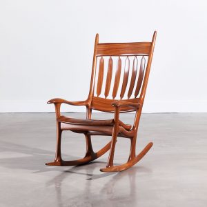 Elm Rocking Chair by William H. Livingston