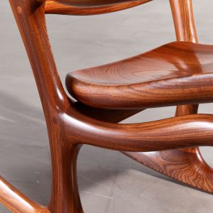 Elm Rocking Chair by William H. Livingston