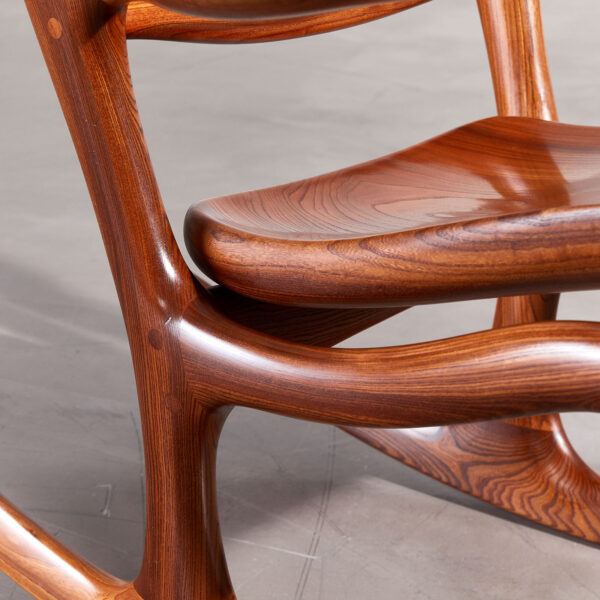 Elm Rocking Chair by William H. Livingston