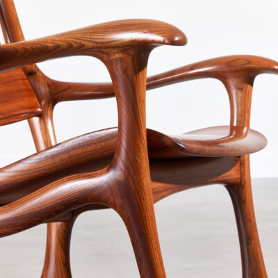 Elm Rocking Chair by William H. Livingston