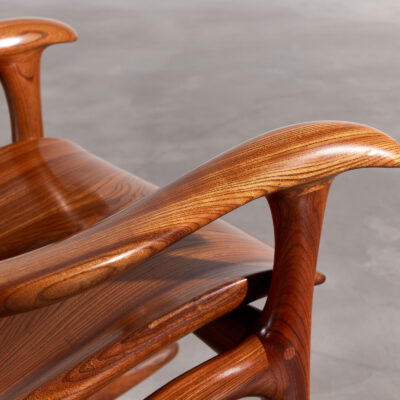 Elm Rocking Chair by William H. Livingston