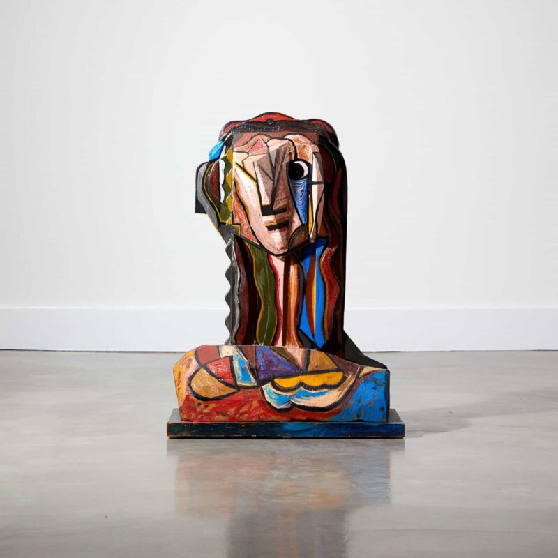 Cubist Bust by Italo Scanga