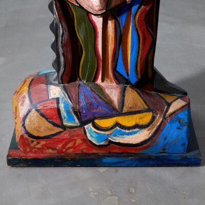 Cubist Bust by Italo Scanga