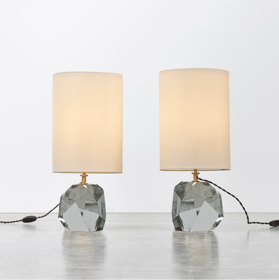 Low res for web_Pair of Clear Prisma Table Lamps