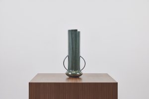 Boule with Handles in Verdigris