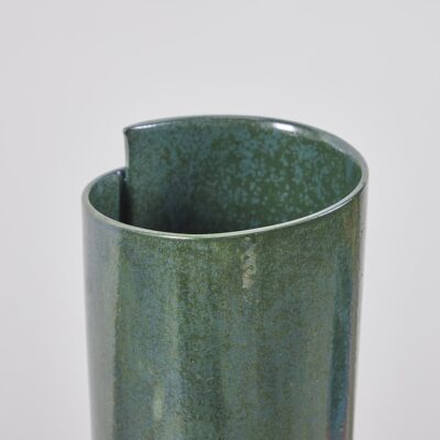 Boule with Handles in Verdigris