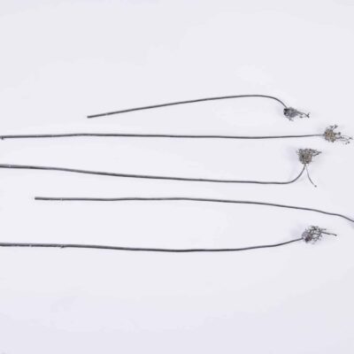 Spring Flowers in Gunmetal