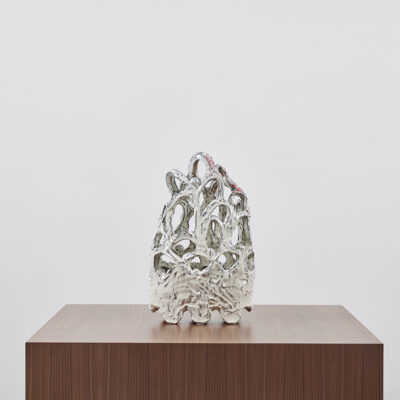 Tulipier – Large in Crackled Glaze