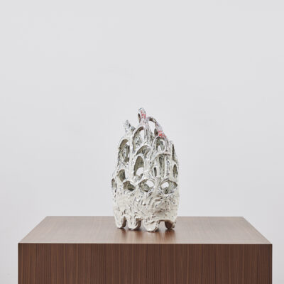 Tulipier – Large in Crackled Glaze