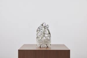 Tulipier – Large in Crackled Glaze