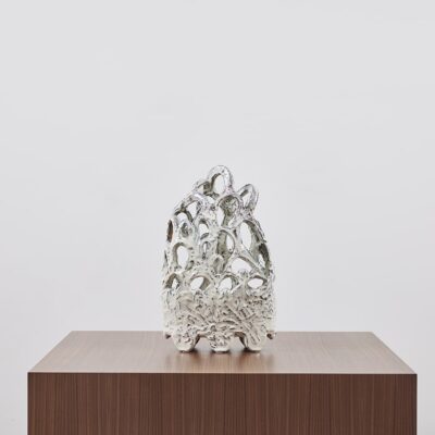 Tulipier – Large in Crackled Glaze