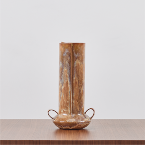 Medium Boule with Handles in Agate Glaze