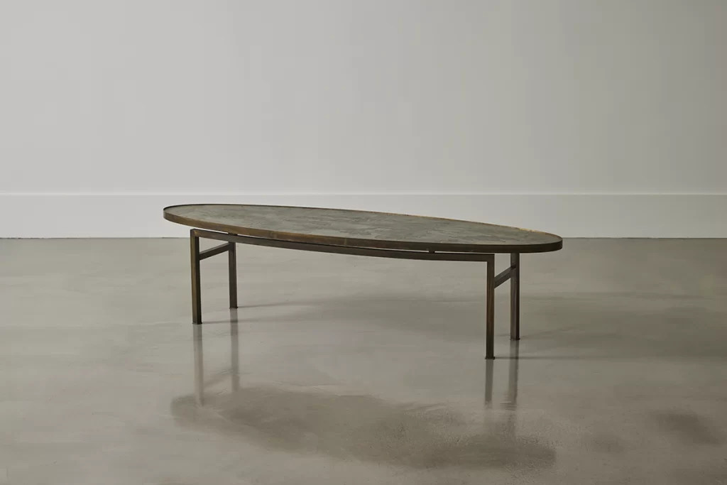 'Chan' Coffee Table, Oval by Philip & Kelvin LaVerne