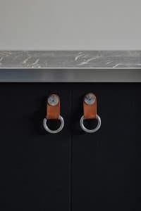 Pair of Noir Cabinets by Guido Faleschini for Hermes manufactured by Mariani