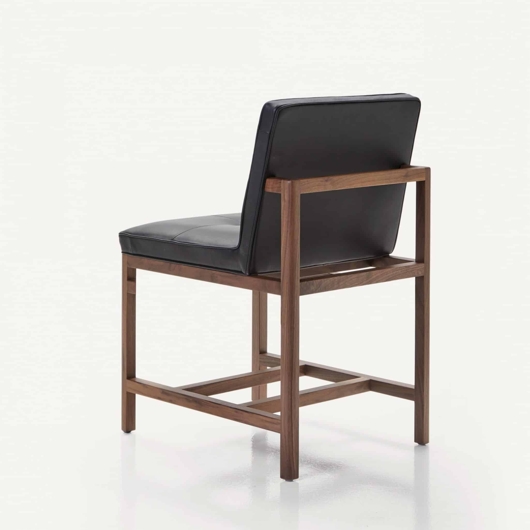 CB-547 Wood Frame Armless Chair Petit_Solid Walnut_BassamFellows_04