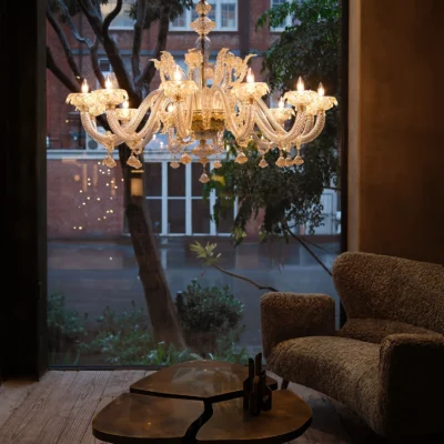 Trefle (Clover) Tables in Medium Bronze