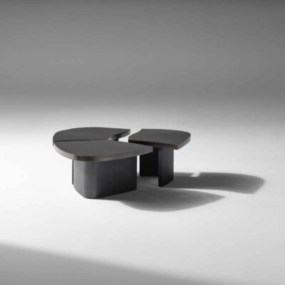 Trefle (Clover) Tables in Anthracite Bronze