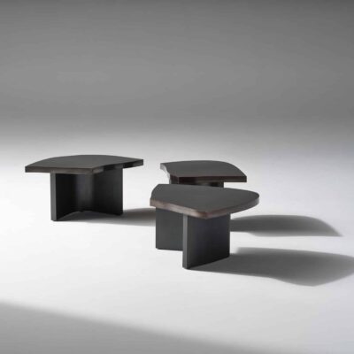 Trefle (Clover) Tables in Anthracite Bronze
