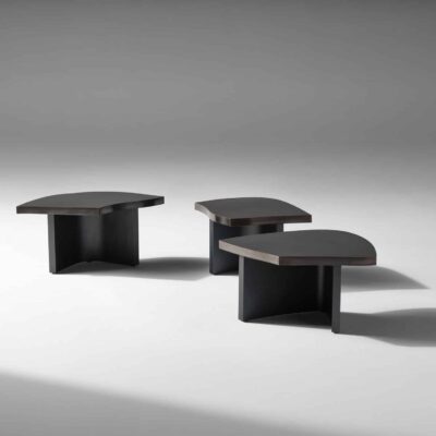 Trefle (Clover) Tables in Anthracite Bronze