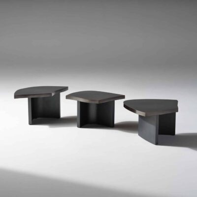 Trefle (Clover) Tables in Anthracite Bronze