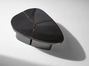 Trefle (Clover) Tables in Anthracite Bronze