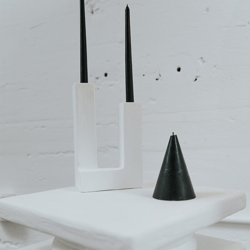 X, Y and Z Candle Holders