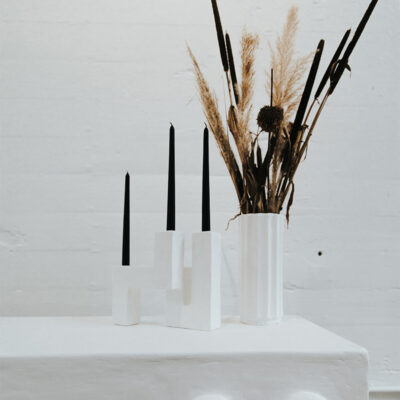 X, Y and Z Candle Holders