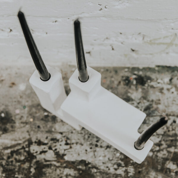 X, Y and Z Candle Holders