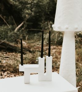 X, Y and Z Candle Holders