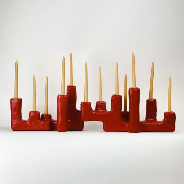 Custom Maze Candelabra