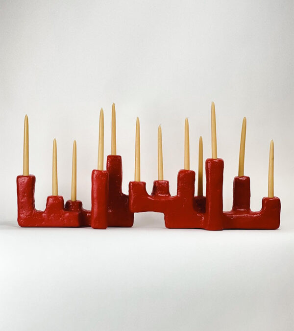 Custom Maze Candelabra
