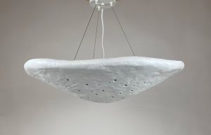 Oyster Pendant Perforated