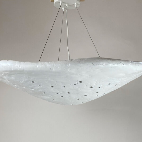 Oyster Pendant Perforated