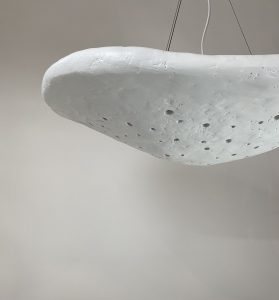 Oyster Pendant Perforated