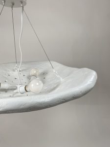 Oyster Pendant Perforated