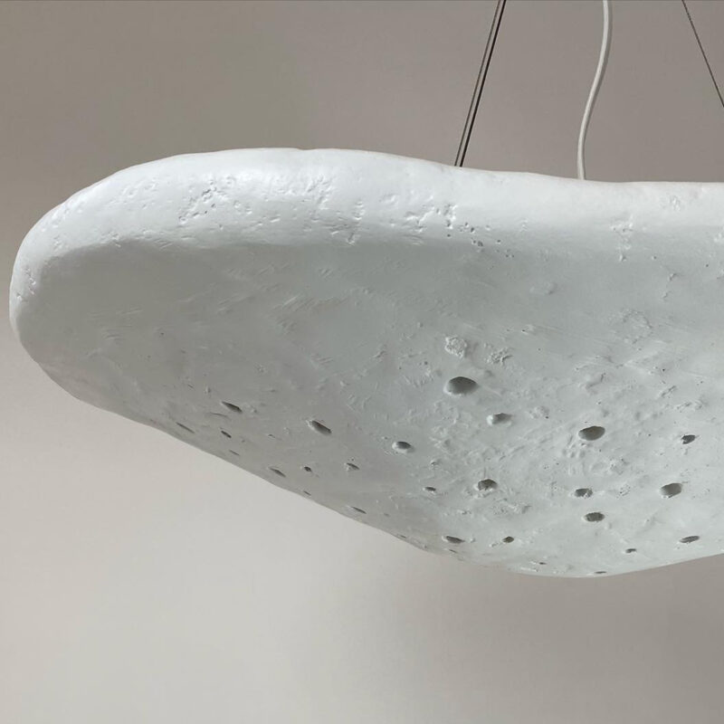 Oyster Pendant Perforated