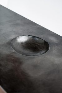 OUTSIDE IN Credenza with Wooden Legs – 72″ Dresser