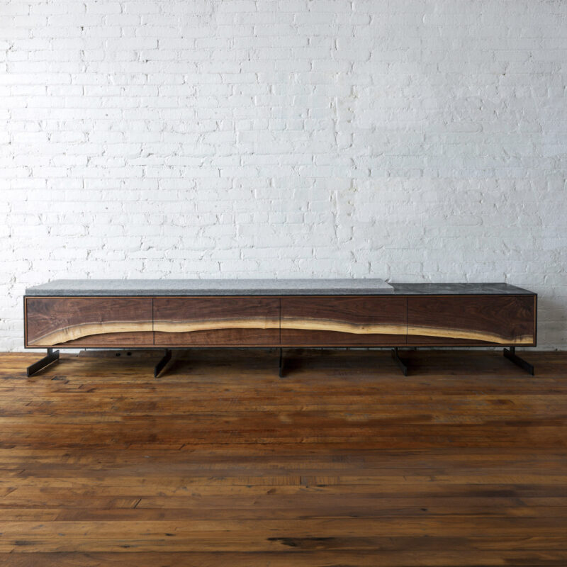 Signature OUTSIDE IN Bench – Metal Legs