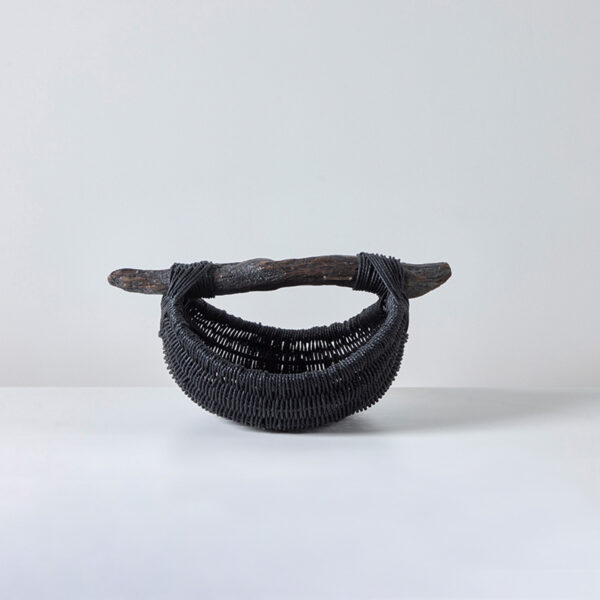 California Wildfire Driftwood Basket