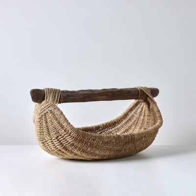 California Coast Driftwood Basket