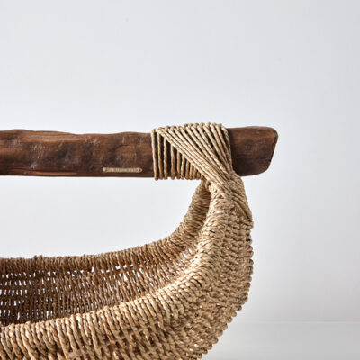 California Coast Driftwood Basket