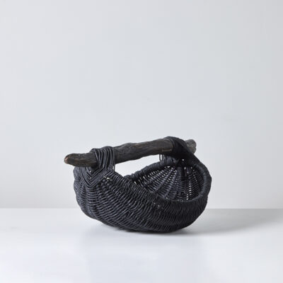 California Wildfire Driftwood Basket