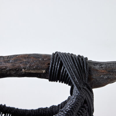 California Wildfire Driftwood Basket