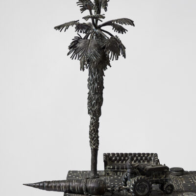 Game Board Bronze Sculpture by Michael Bishop