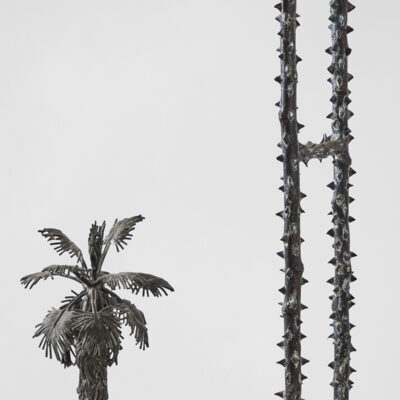 Game Board Bronze Sculpture by Michael Bishop