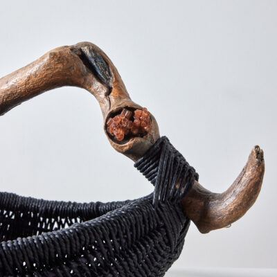 Pomegranate Tree Branch Basket